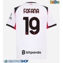 Maglie da calcio AC Milan Youssouf Fofana #19 Seconda Maglia 2025-26 Manica Corta